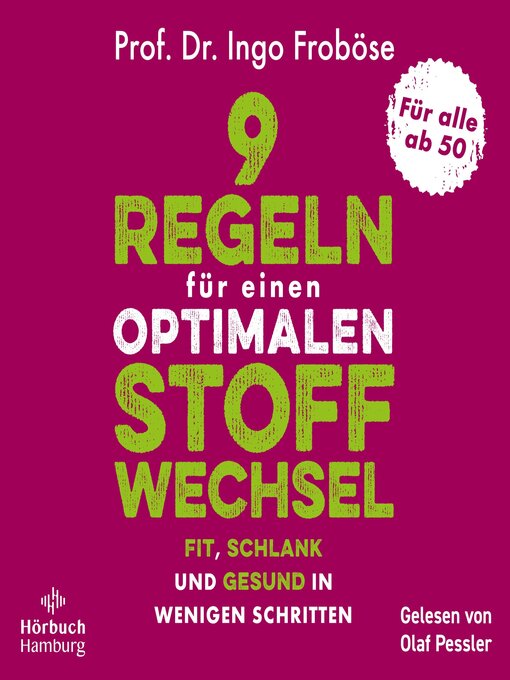 Title details for 9 Regeln für einen optimalen Stoffwechsel by Ingo Froböse - Wait list